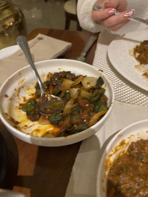 Okra curry  at The Royal Kitchen Bali in Nusa Dua