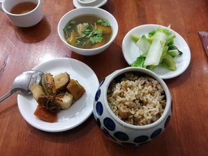 Rice combo at Khai Minh 2 in Ho Chi Minh City