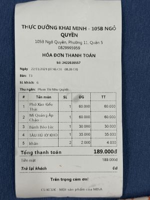   at Khai Minh 2 in Ho Chi Minh City