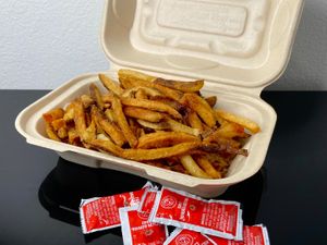 large hand-cut fries (takeout) at Marination - Columbia City  in Seattle