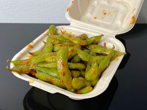miso edamame (takeout) at Marination - Columbia City  in Seattle