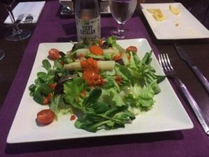 Great Salad  at El Embrujo in Elche