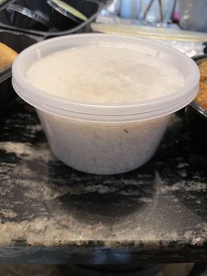 Side of rice (generous amount)  at Urban Turban in Durham