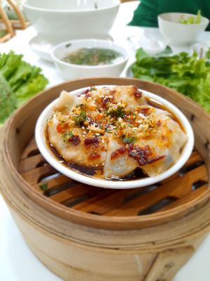 Salty wonton at Nhân Duyên in Ho Chi Minh City