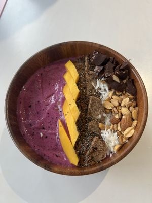 Purple Boom smoothie bowl  at KURUMI - Healthy Vegan Food & Desserts in Hoi An
