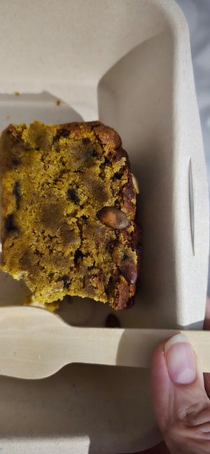 Pumpkin bread at KURUMI - Healthy Vegan Food & Desserts in Hoi An