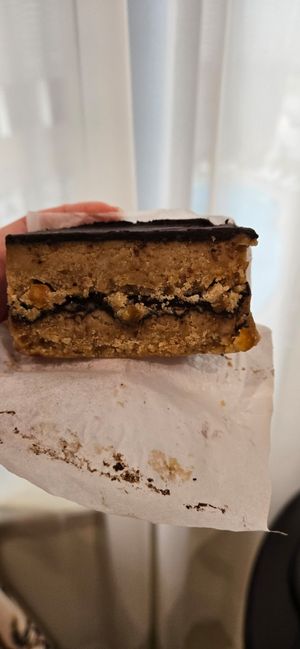 Opera cake at KURUMI - Healthy Vegan Food & Desserts in Hoi An
