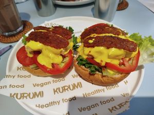 Tofu Benedict at KURUMI - Healthy Vegan Food & Desserts in Hoi An