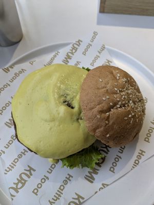 Dream Bean Burger at KURUMI - Healthy Vegan Food & Desserts in Hoi An