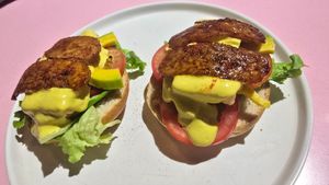 Eggs Benedict at KURUMI - Healthy Vegan Food & Desserts in Hoi An