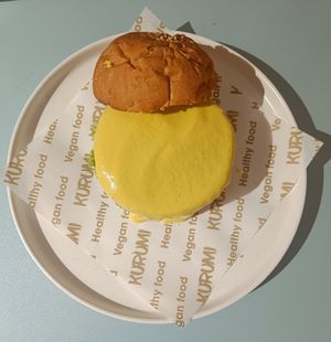 Bean dream burger at KURUMI - Healthy Vegan Food & Desserts in Hoi An
