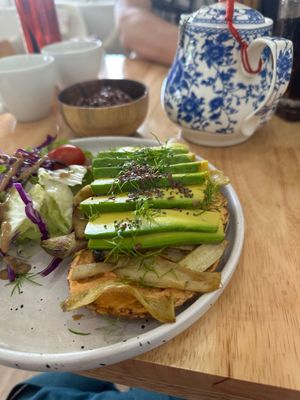 Cheesy toast at KURUMI - Healthy Vegan Food & Desserts in Hoi An