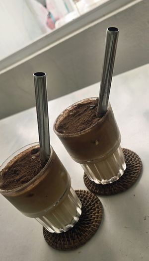 Tiramisu iced coffee at KURUMI - Healthy Vegan Food & Desserts in Hoi An