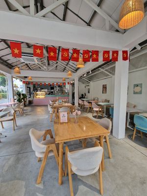 Interior at KURUMI - Healthy Vegan Food & Desserts in Hoi An