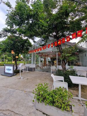 Outside & entrance at KURUMI - Healthy Vegan Food & Desserts in Hoi An