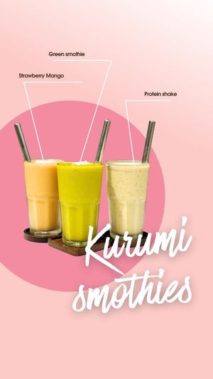 Smoothies at KURUMI - Healthy Vegan Food & Desserts in Hoi An