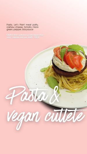 Pasta & Vegan Cutlet  at KURUMI - Healthy Vegan Food & Desserts in Hoi An