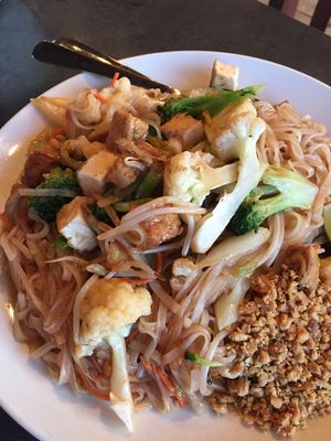 Pad Thai!  at Little Thai Place in Victoria
