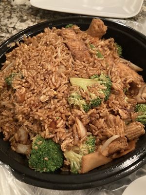 Fried Rice with Tofu at Hunan East in Cleveland