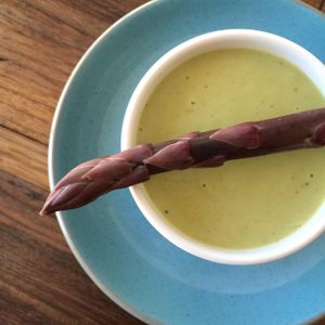 Asparagus Bisque at The Sweet Beet in Granby
