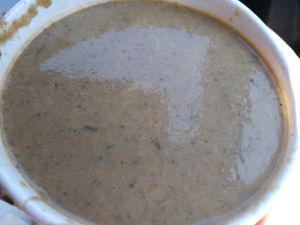 Mushroom soup at The Sweet Beet in Granby