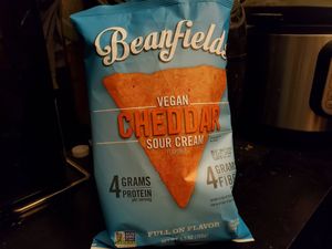 Groceries to go - new Beanfields flavor!  #Veganuary at The Sweet Beet in Granby