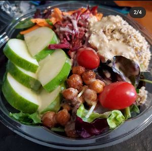 Yummy salad #Veganuary at The Sweet Beet in Granby