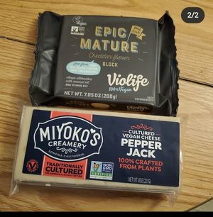 They have all the best vegan cheeses!  #Veganuary at The Sweet Beet in Granby