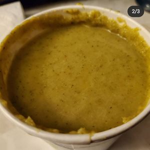 Vegan Broccoli cheddar soup, one of my favorites  #Veganuary at The Sweet Beet in Granby