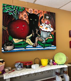 A bit of art :-) at The Sweet Beet in Granby