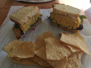 N. Egg sandwich at The Sweet Beet in Granby