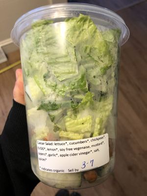 Caesar salad to go at The Sweet Beet in Granby