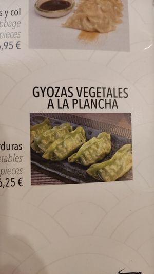 Gyozas at Restaurant Gran Muralla in Calafell