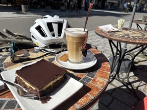   at Cafe Luca's in Immenstadt