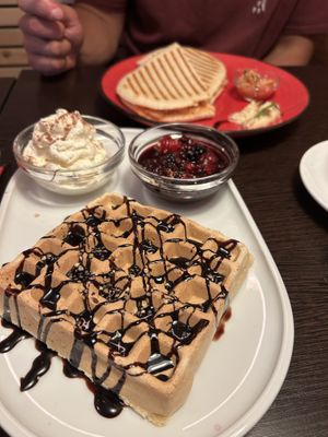   at Cafe Luca's in Immenstadt