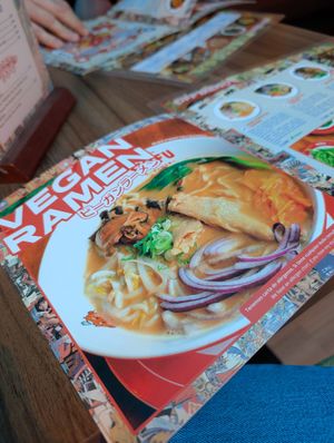 menu (vegan ramen) at Ramen Shifu  in Gijon