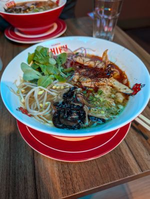 vegan ramen at Ramen Shifu  in Gijon