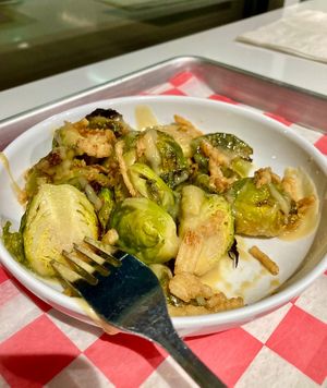 Brussel Sprouts appetizer  #Veganuary at Wild Pie in Gainesville