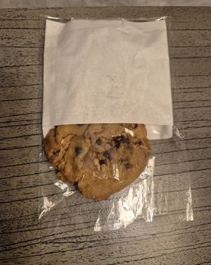 Vegan Chocolate Chip Cookies Harmony at Fairy Kale Vegetarian in Yogyakarta