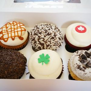 mixed cupcakes at Canada Cupcake Cafe in Alicante