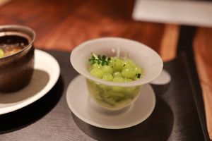 Cucumber Balls 青瓜湯圓 (Photo by 程沛生) at so'N in Hong Kong Island