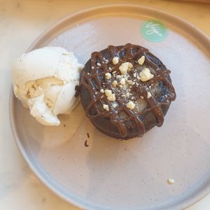 Brownie and cookie dough combo at Heavenly Desserts in Dundee
