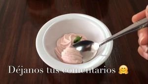 El mousse de fresa fue el broche de oro wow at La Flor De La Vida in Tijuana