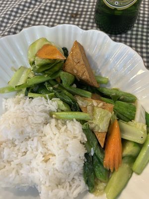  at Thai Vegetarian & Vegan Restaurant in Bangkok