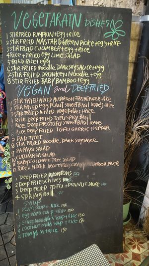  at Thai Vegetarian & Vegan Restaurant in Bangkok