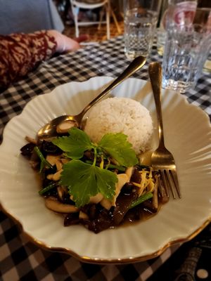  at Thai Vegetarian & Vegan Restaurant in Bangkok