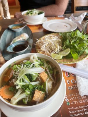 Vegan Pho   at Pho Ha Noi in Abu Dhabi