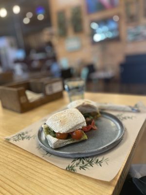 Tofu sandwich  at Mi almaZen Ccp in Concepcion