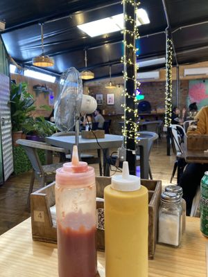 Café space  at GreenTruck in Concepcion