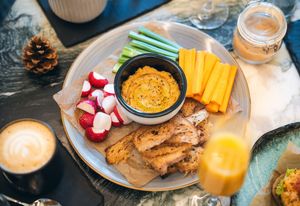 Vegan options  at WILD cafe  in Prague